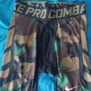 Nike Pro Combat Camouflage Compression Shorts